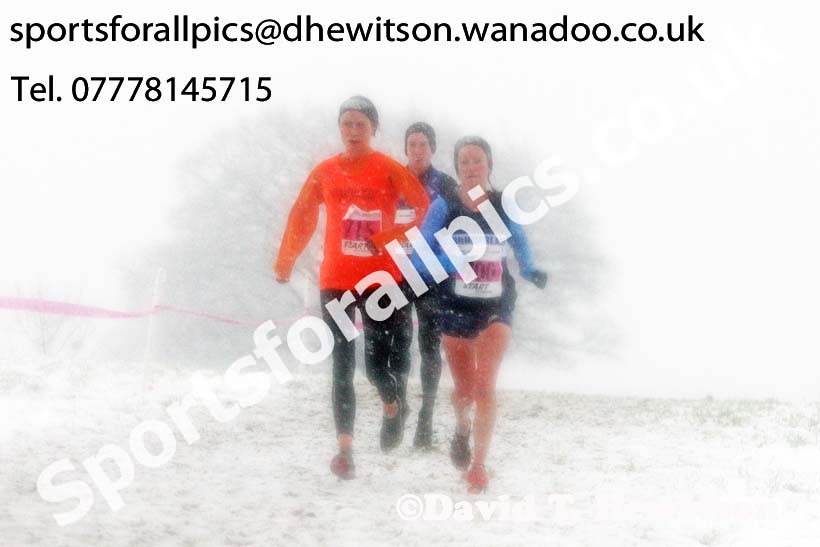 Senior womens North Eastern Cross Country, Sedgefield, County Durham. Photo: David T. Hewitson/Sports for All Pics
